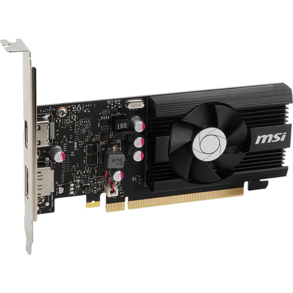 Imagen 3 de Tarjeta de Video MSI GF-GT 1030 4GD4 LP OC 4GB DDR4 PCIe3.0 x16 DP HDMI LowProf