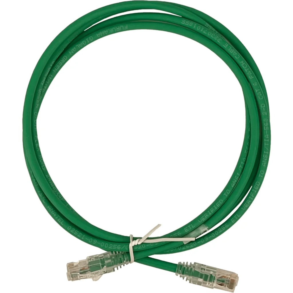 FURUKAWA 2mt Cat6 Verde U/UTP LSZH Cable Patch RJ45 Gigalan 35123213
