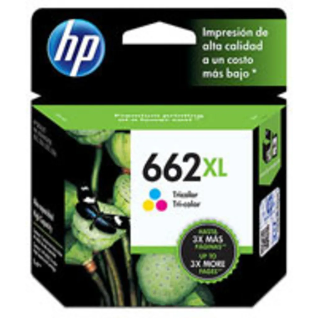 Cartridge HP 662XL Tricolor Tinta para Imp DeskJet 1015/1515/2510/264, 300Pág 8m