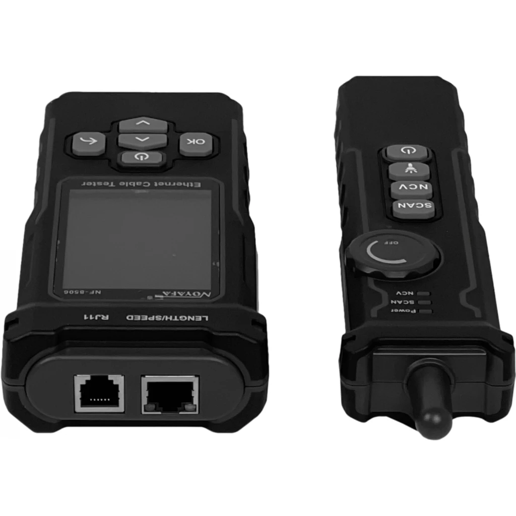 Tester de Red Digital NF-8506 RJ-45 RJ-11 PoE Recargable USB-C