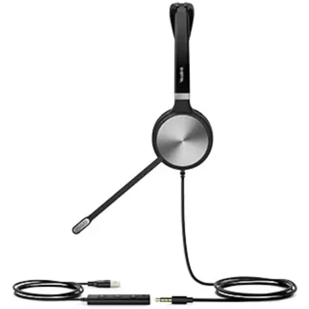Imagen 2 de Cintillo Auricular Monoaural USB plug de 3.5mm certificado para Microsoft Teams