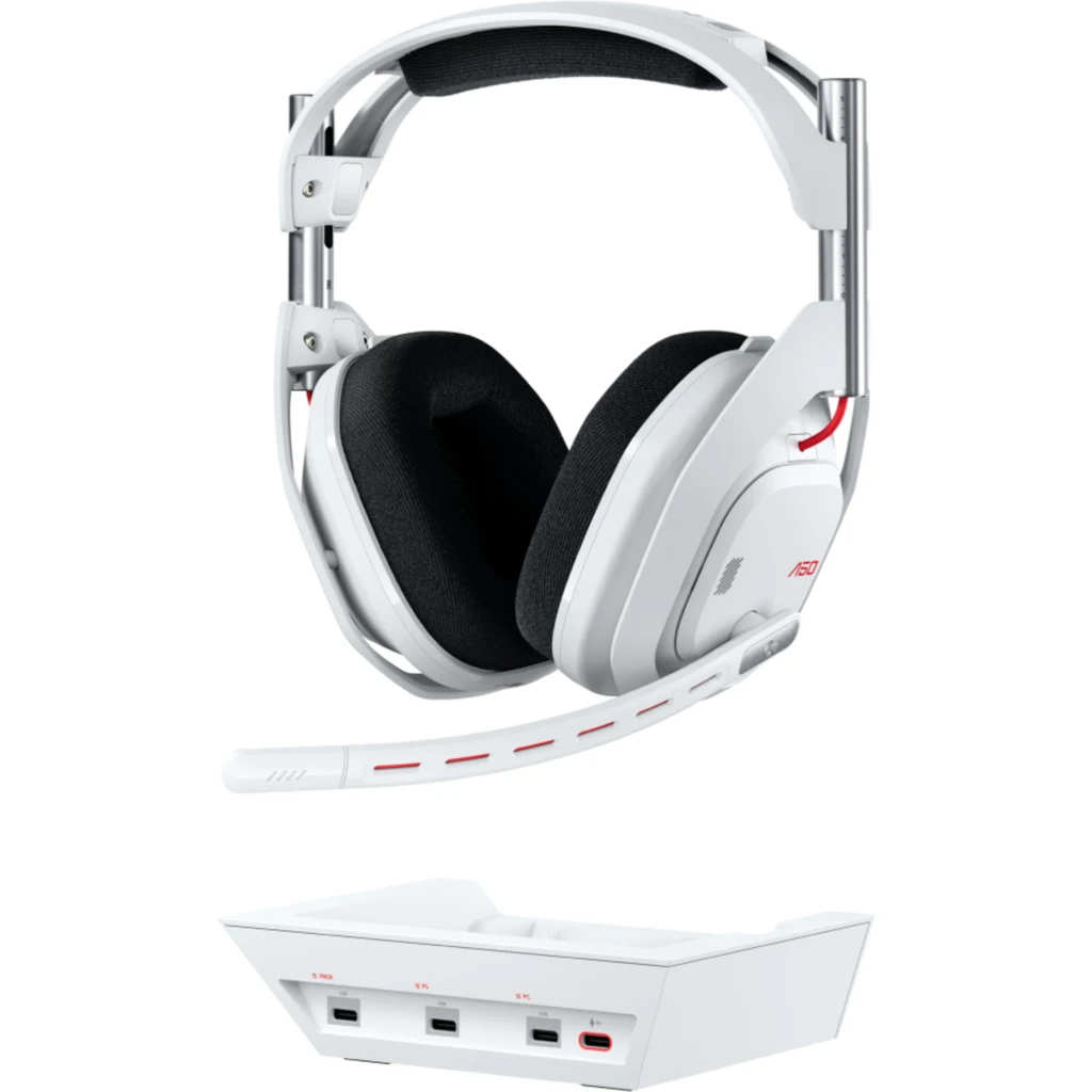 Imagen 6 de Audífonos Gamer Inalámbricos Logitech ASTRO A50 G5, Bt50. PC XBOX PS Blanco