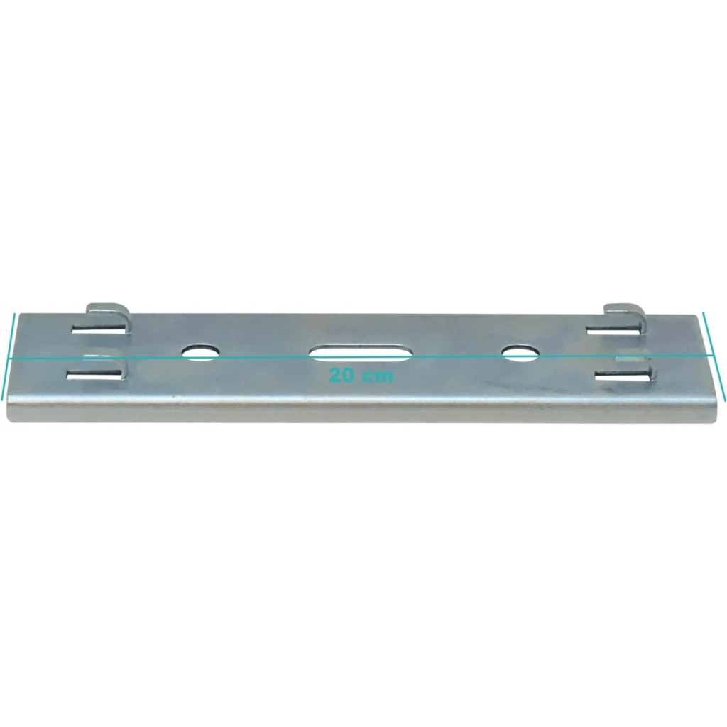 Imagen 2 de LINKCHIP Colgador inferior 200x59mm p/Escalerilla Canasto Malla Hilo