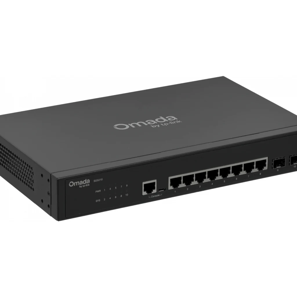 Switch TP-Link TL-SG3210 Administrable 8x 10/100/1000 + 2x SFP