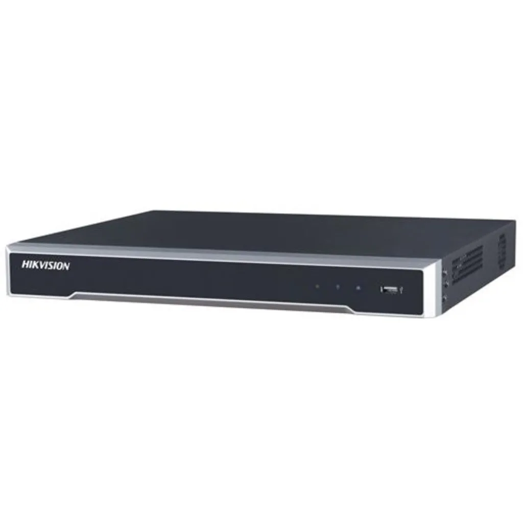NVR Hikvision DS-7600 16CH POE H264/H265/H265+ 160 Mbps Sop. 2HDD(No incluidos)