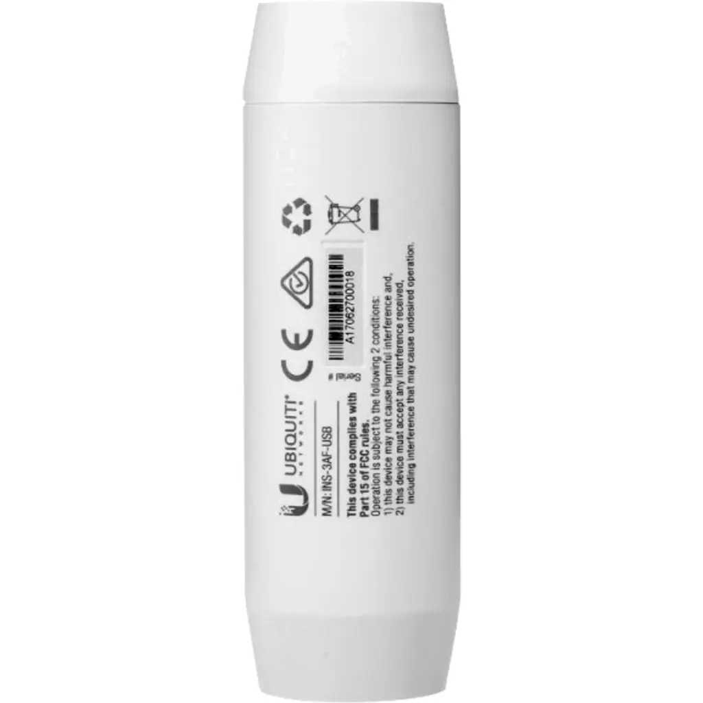 Imagen 6 de UISP INS-3AF-USB UBIQUITI interior 802.3af 48V-in 5V-out Convertidor PoE a USB-AH