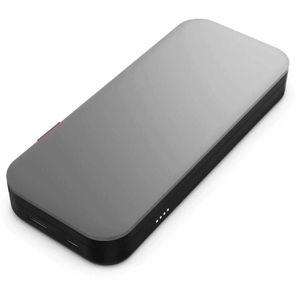 Power Bank Lenovo Go 20.000mAh 2* USB-C , 1 USB-A Carga simultánea p/ 3 equipos