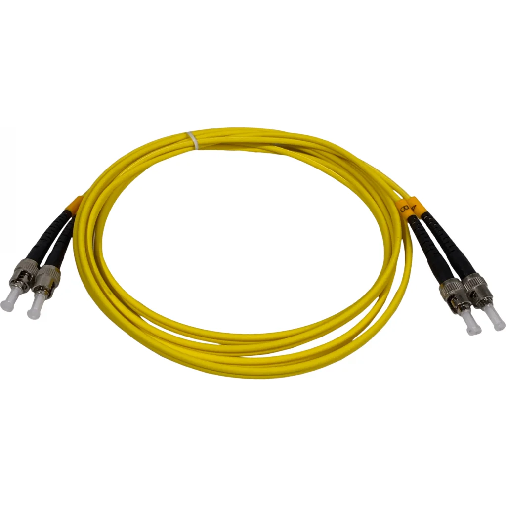 2mt ST-ST MonoModo SM Duplex Jumper Cable Fibra 9/125um 3mm
