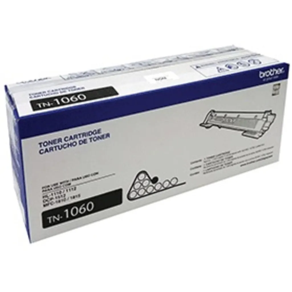 Toner Brother TN-1060 Negro para Impr Láser HL-1112/DCP-1512/1602, 1.000 Páginas