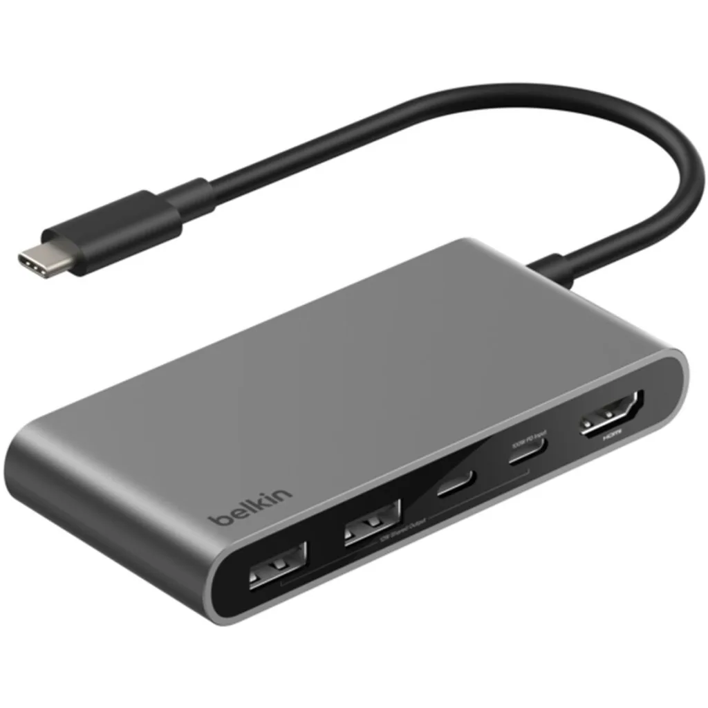 Hub 5-1 Belkin aluminio