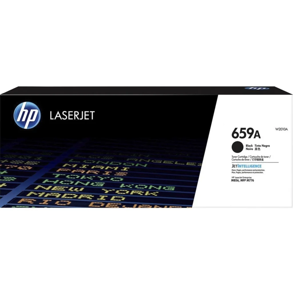 Toner HP 659A Negro para LaserJet M856dn M776z M776zs M776dn M856x, 16000 Pág