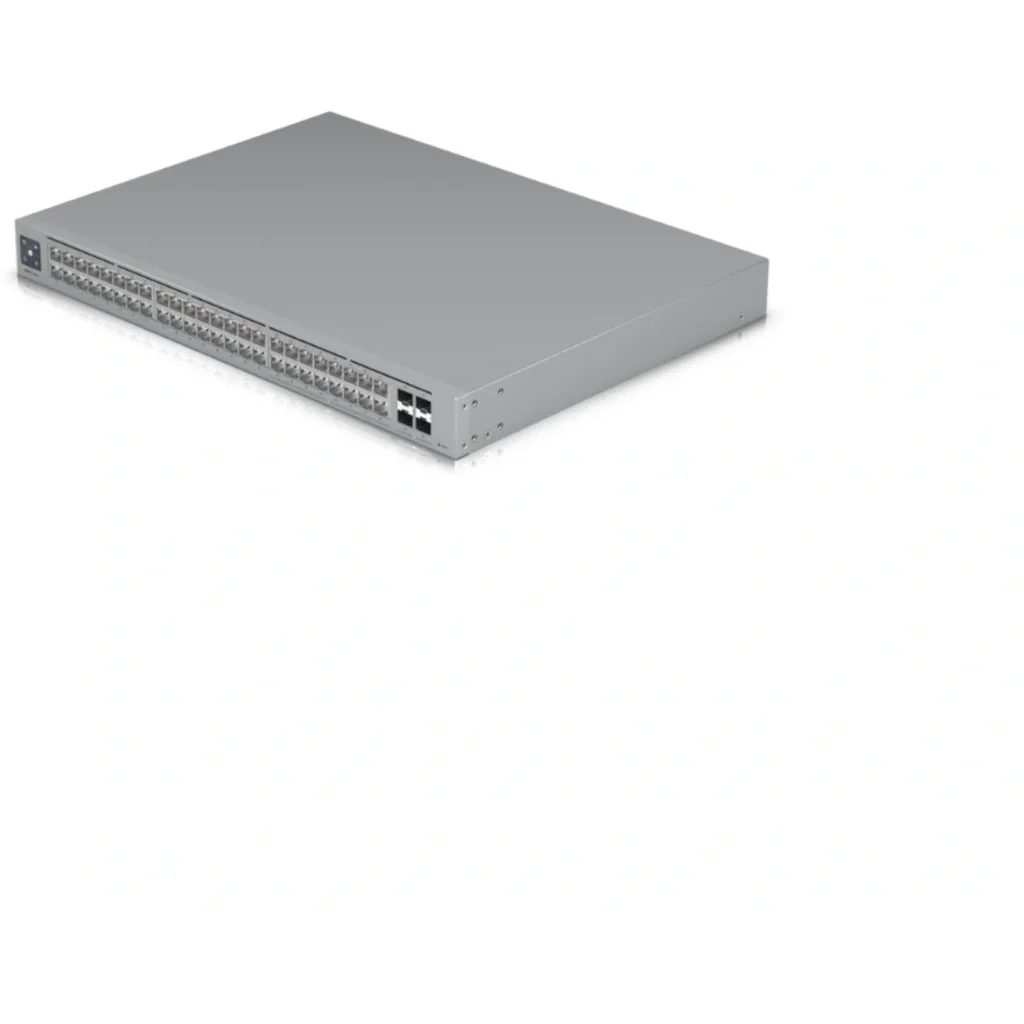 Ubiquiti Unifi Pro Max 48 A 48-port, Layer 3 Etherlighting switch with 2.5 GbE.
