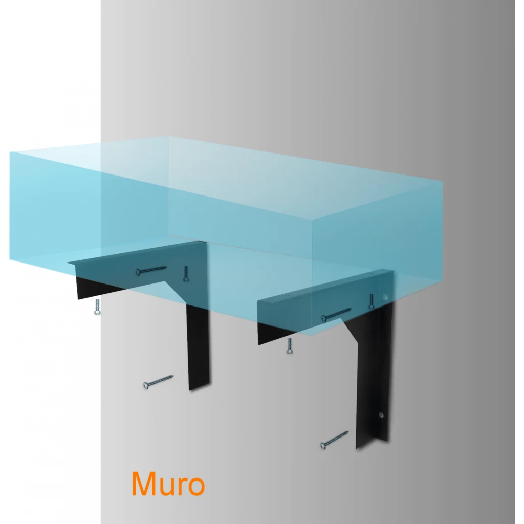 Par Soportes para RK04-6LF Escuadras