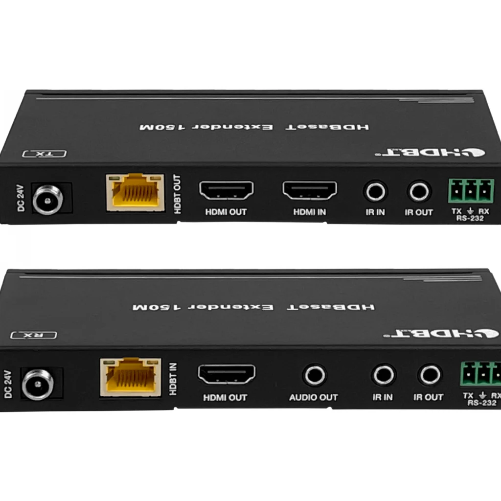 Imagen 4 de Extensor UTP CAT5E/6 HDMI+IR 1080p HDMI (1*In 2*Out) 150mts, INC 24VDC