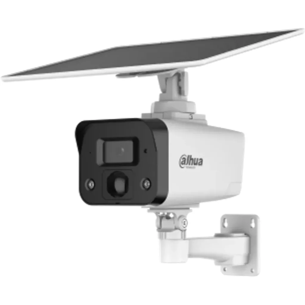 DH-IPC-HFW2441DGP-4G-SP-LA-B-0360B. Camara IP Dahua tipo Bala, Solar, 4G, 4MP, l