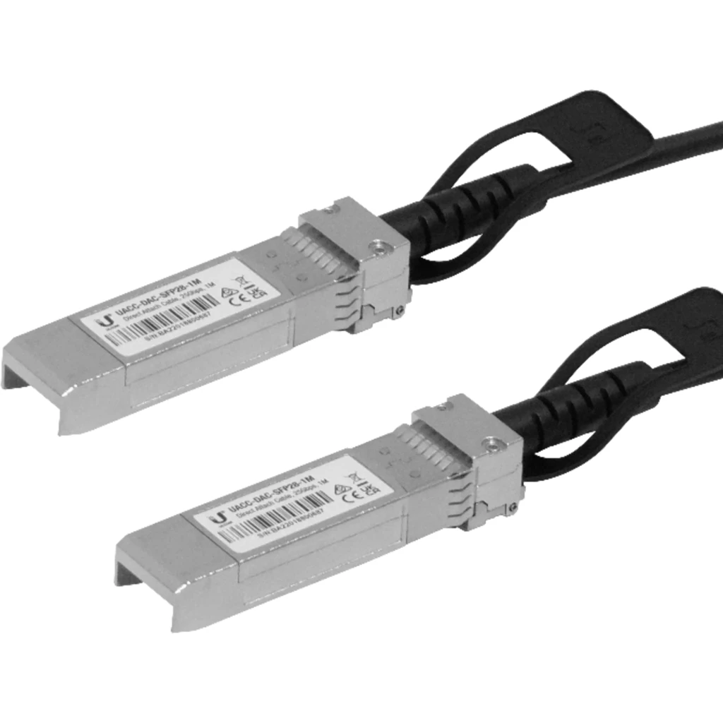 Imagen 3 de UBIQUITI 1mt SFP28-25Gbps Cable Directo Cobre UACC-DAC-SFP28-1M