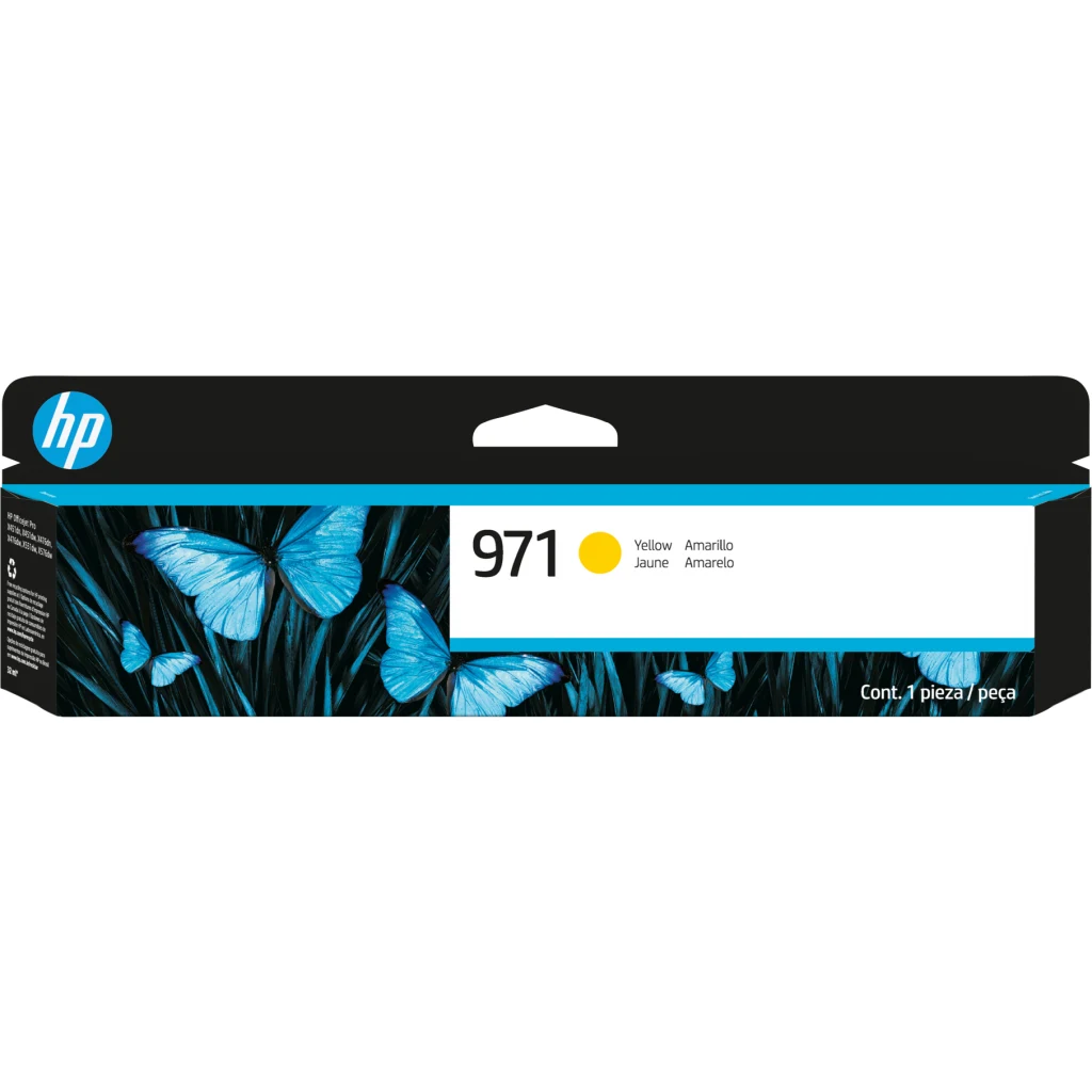 Cartridge de Tinta HP 971 YELLOW
