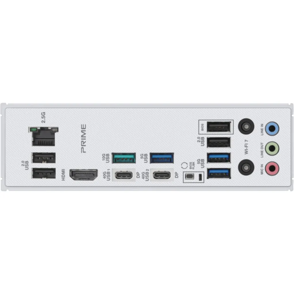 Imagen 6 de Tarjeta Madre Asus PRIME X870-P WIFI AMD AM5 4*DDR5 4*M.2 HDMI USB-C 