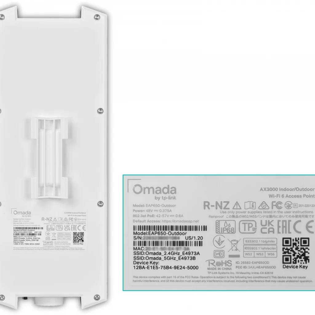 Imagen 7 de Punto de Acceso TP-Link AX3000 Indoor/outdoor Dual Band 1 puerto LAN 