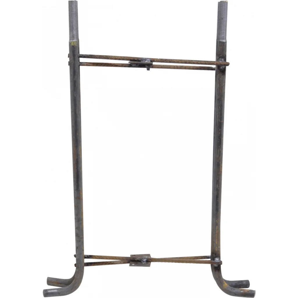 Imagen 1 de Alt-550mm 185x185mm Canastillo Fierro ObraCivil Base p/POSTEC-7M/6M