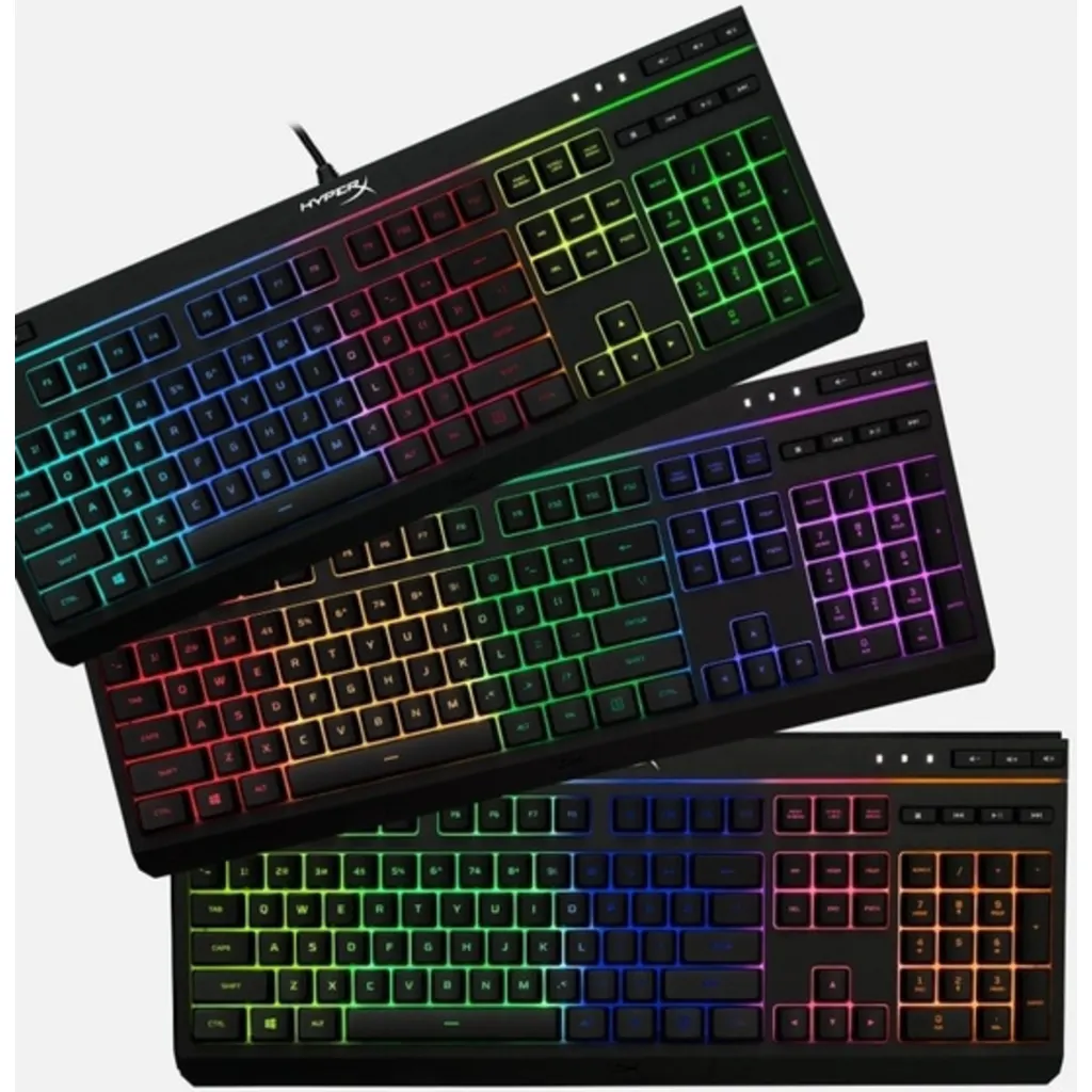 Imagen 4 de Teclado Gamer Alámbrico HyperX Alloy Core RGB 6 modos LED y 3 niveles de brillo