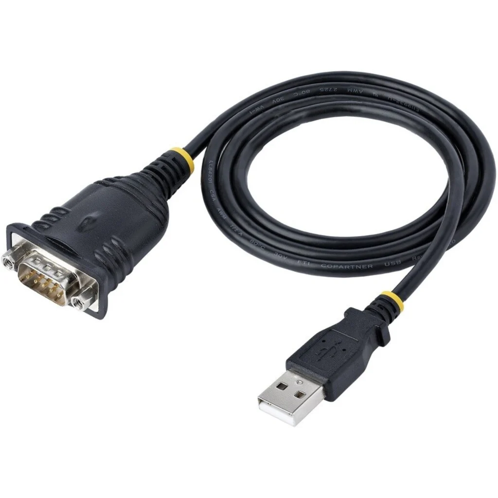 Imagen 5 de Cable Adaptador USB a Serial RS232 1mt 3ft para PLC/Impresora/Escáner - StarTech