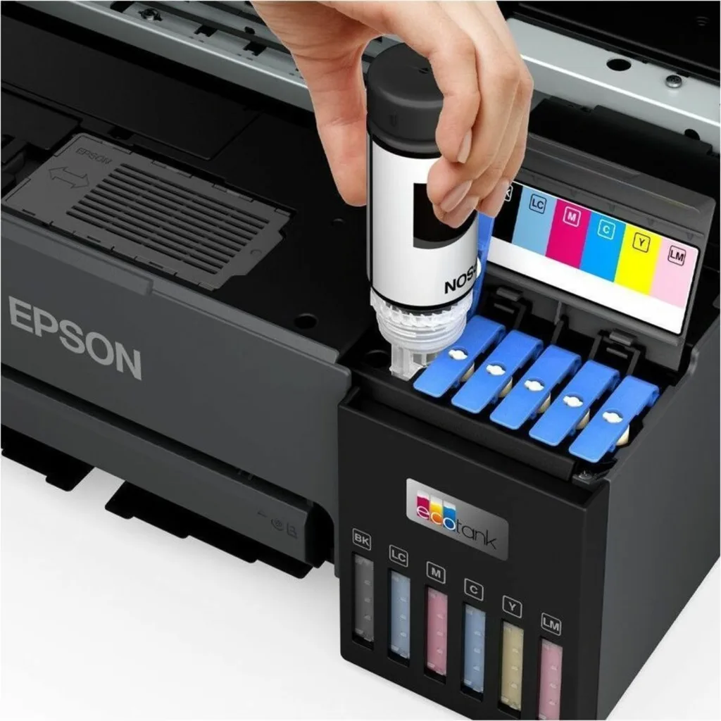 Imagen 2 de Impresora Epson Fotografica EcoTank L8050 Tanq Tinta. impr CDs/Tarjetas WiFi USB