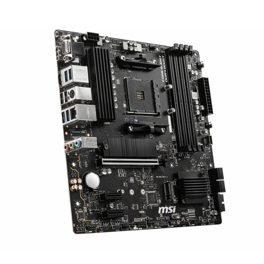 Imagen 1 de Tarjeta Madre MSI B550M PRO-VDH AMD AM4 4*DDR4 2*M.2 DP HDMI VGA LAN mATX