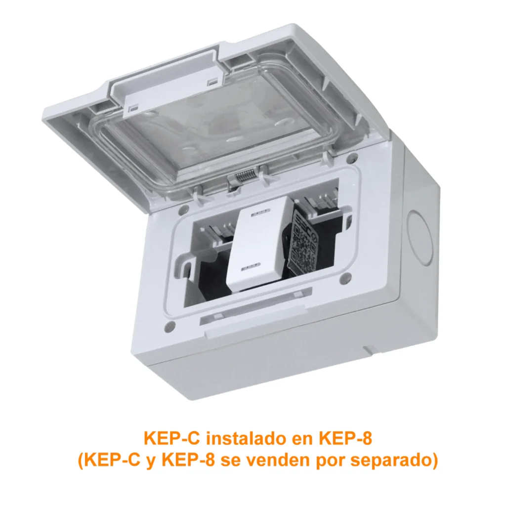 Imagen 2 de KALOP Blanco Bipolar 9/24 6pin Interruptor 10A 250V req/KEP-A KL40180