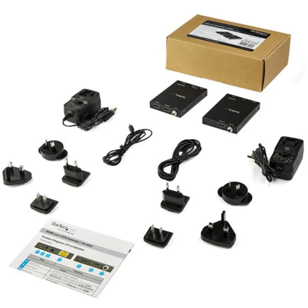 Imagen 4 de Juego Extensor HDMI por CAT6 - Balun 4K 60Hz