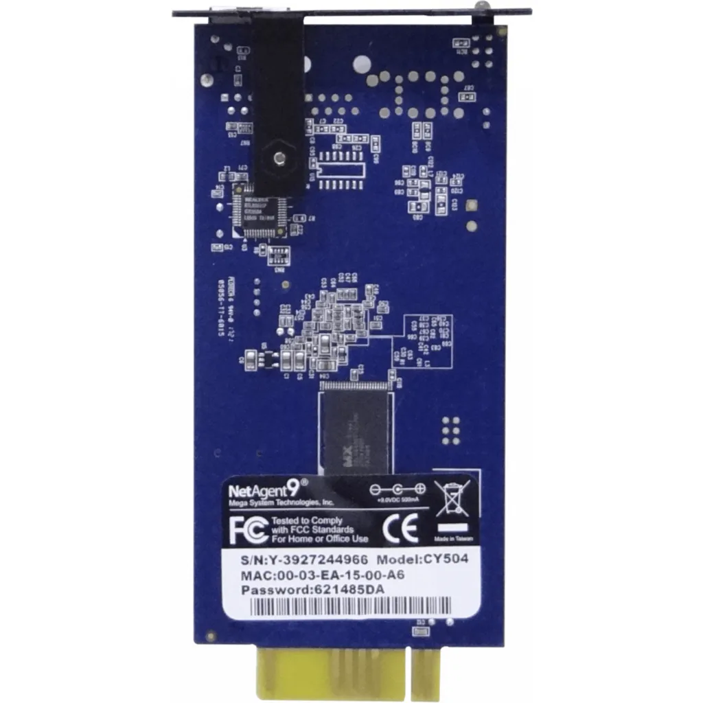 Imagen 2 de ENERSAFE ESOL-6-20KVA Tarjeta Monitoreo Remoto LAN IP 1-100 NetAgent9