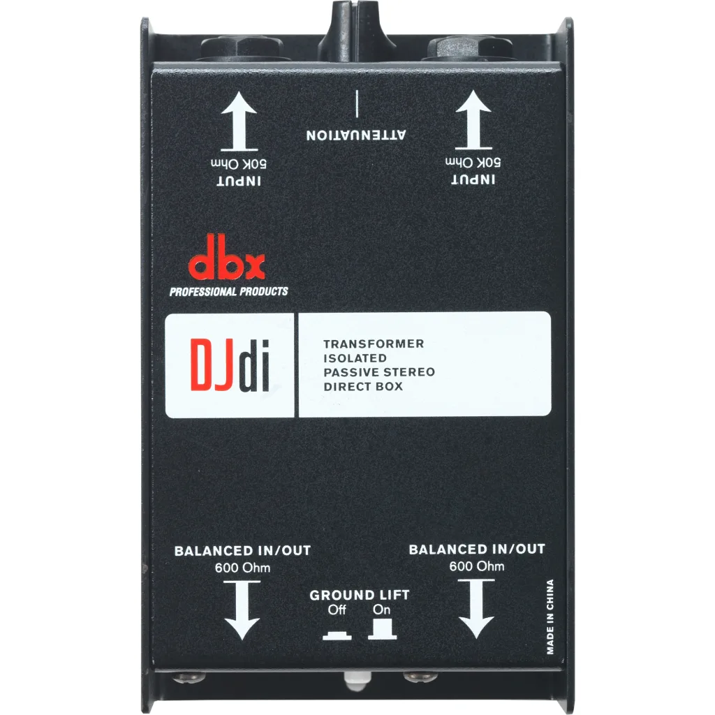 Imagen 1 de DBX - DJDI 2-channel Passive Direct Box
