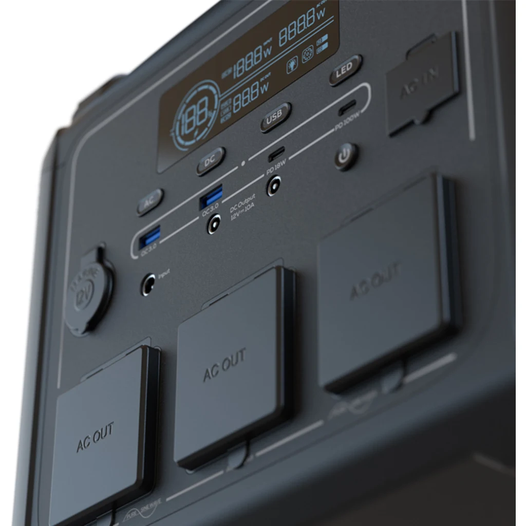 Imagen 3 de Forza Titan Series - Battery backup - 1200 Watt - AC 220 V - Universal Output