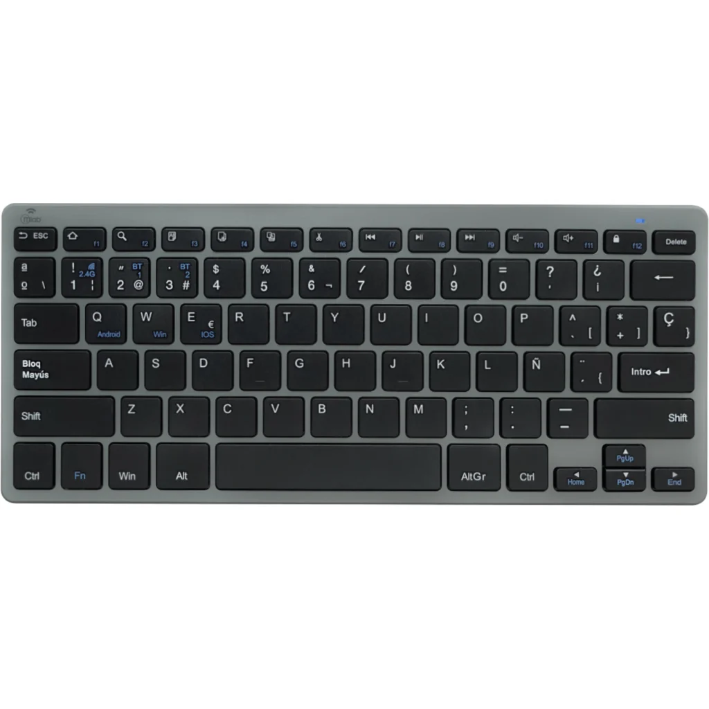 MLAB TECLADO MINI BLUETOOTH + 2,4GHZ SPACE K78BT