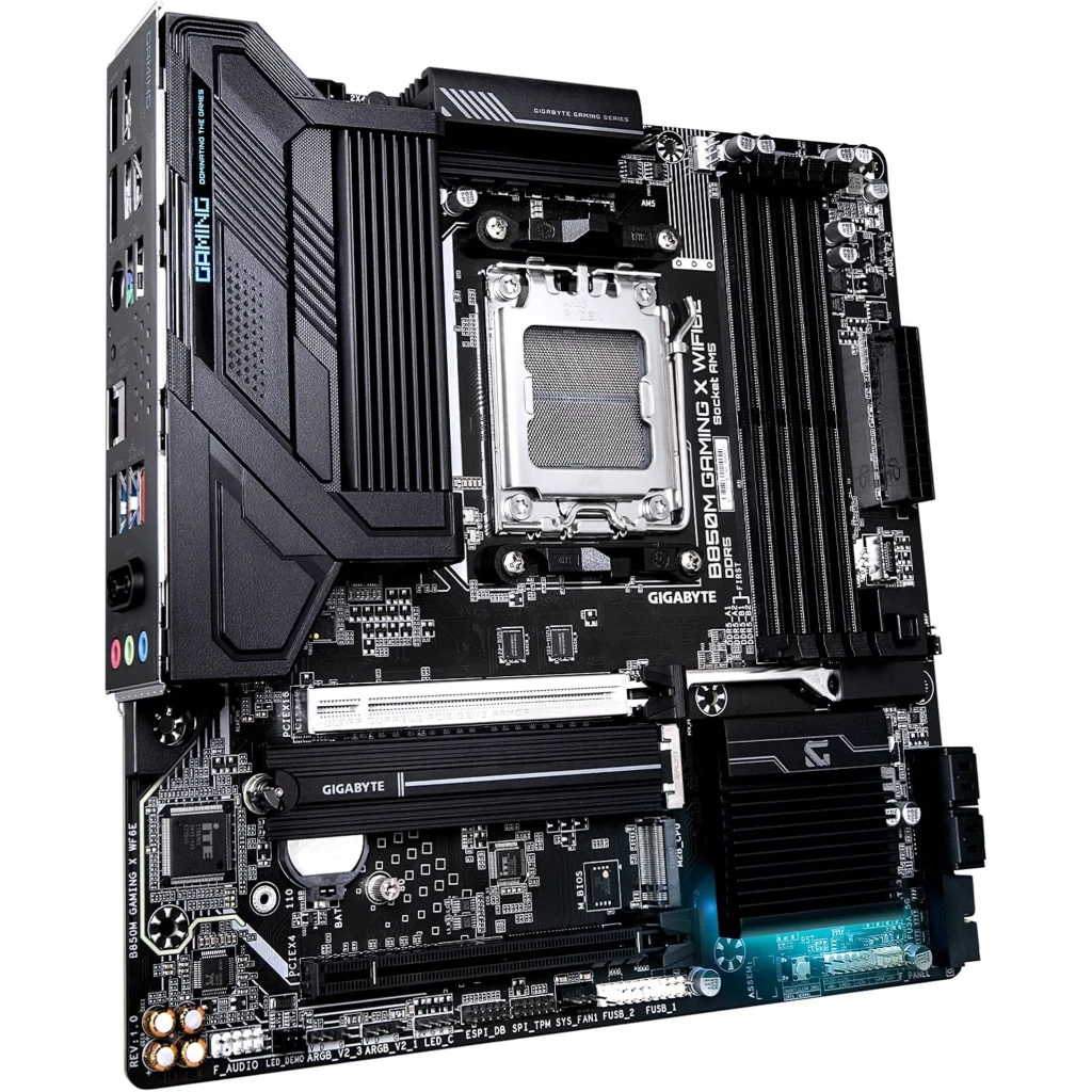 Imagen 6 de Tarjeta Madre Gigabyte B850M Gaming X WIFI6E AM5 4*DDR5 HDMI DP LAN WIFI6E m-ATX