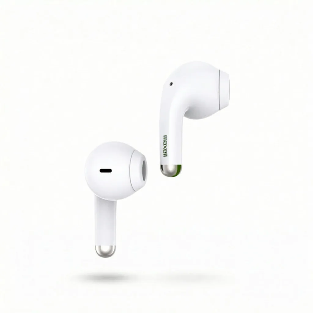 Imagen 2 de Audifonos TWS Maxell EB-BTELIOWHT/GRN