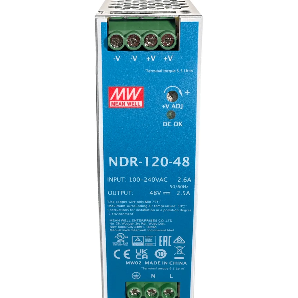 Imagen 3 de Fuente de Poder Mean Well NDR-120-48 48V 2.5A 120W