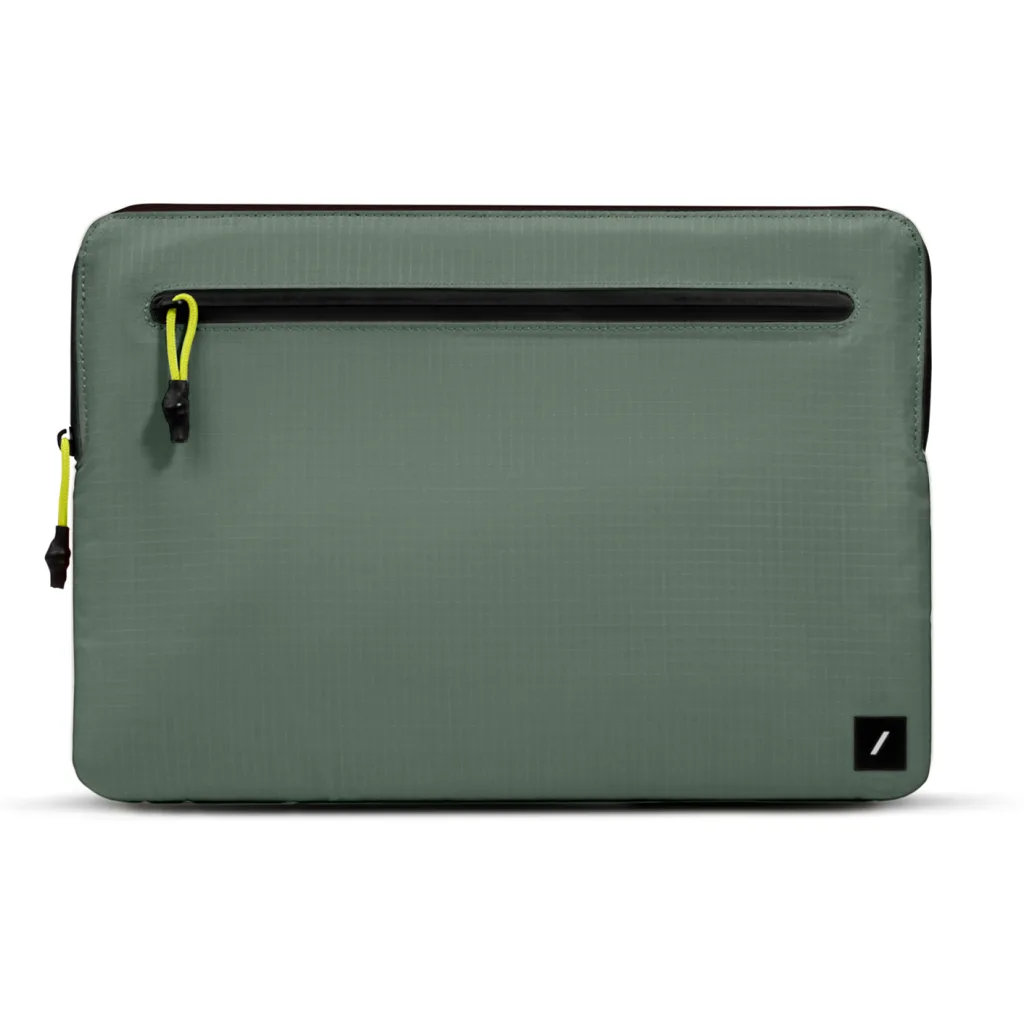 Sleeve poliester Ultralight para Macbook 14" Native union Slate Green
