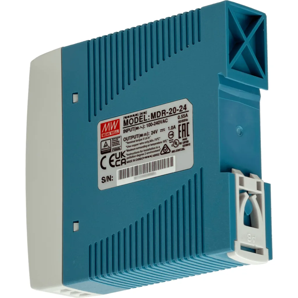 Fuente de Poder Mean Well MDR-20-24 Riel DIN