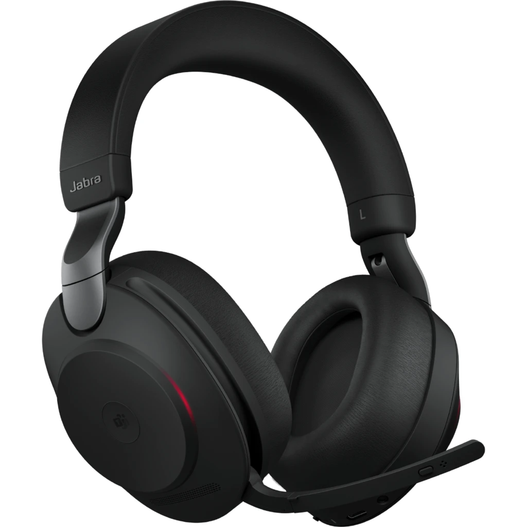 Imagen 3 de Audífonos Jabra Evolve2 85 Link380a MS Stereo Bluetooth USB Tipo-C Color Negro
