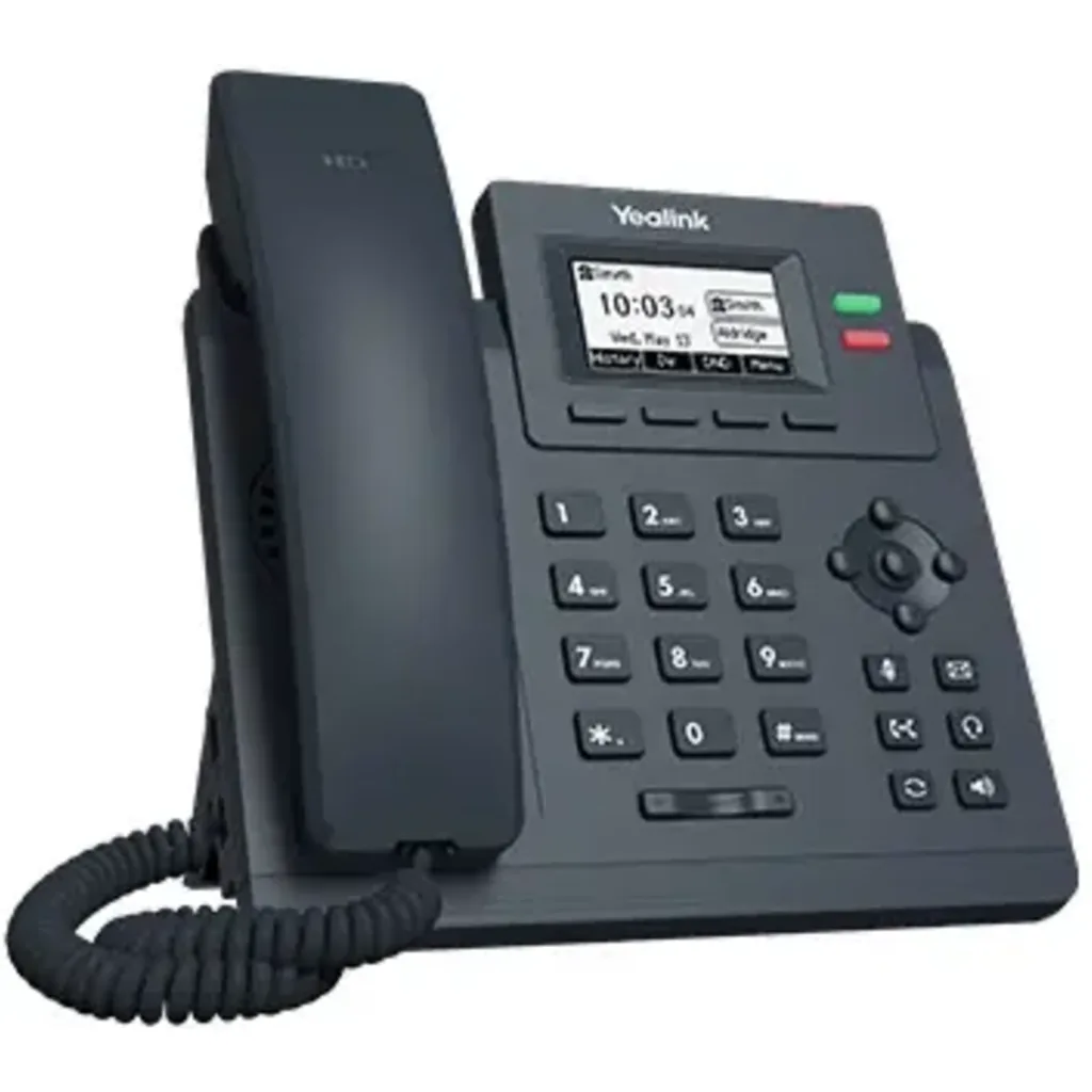 Imagen 1 de Teléfono Yealink SIP-T31P IP Básico con 2 Líneas de Voz y HD Soporte PoE LCD 2.3