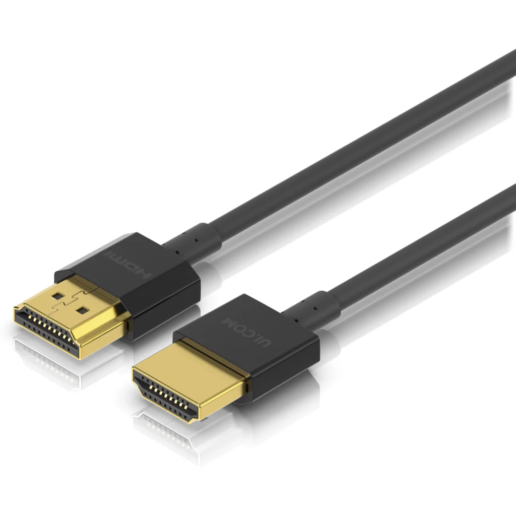 Imagen 2 de UBIQUITI 1mt HDMI-M HDMI-M Cable Negro v2.1b 100cm Diametro-2,8mm