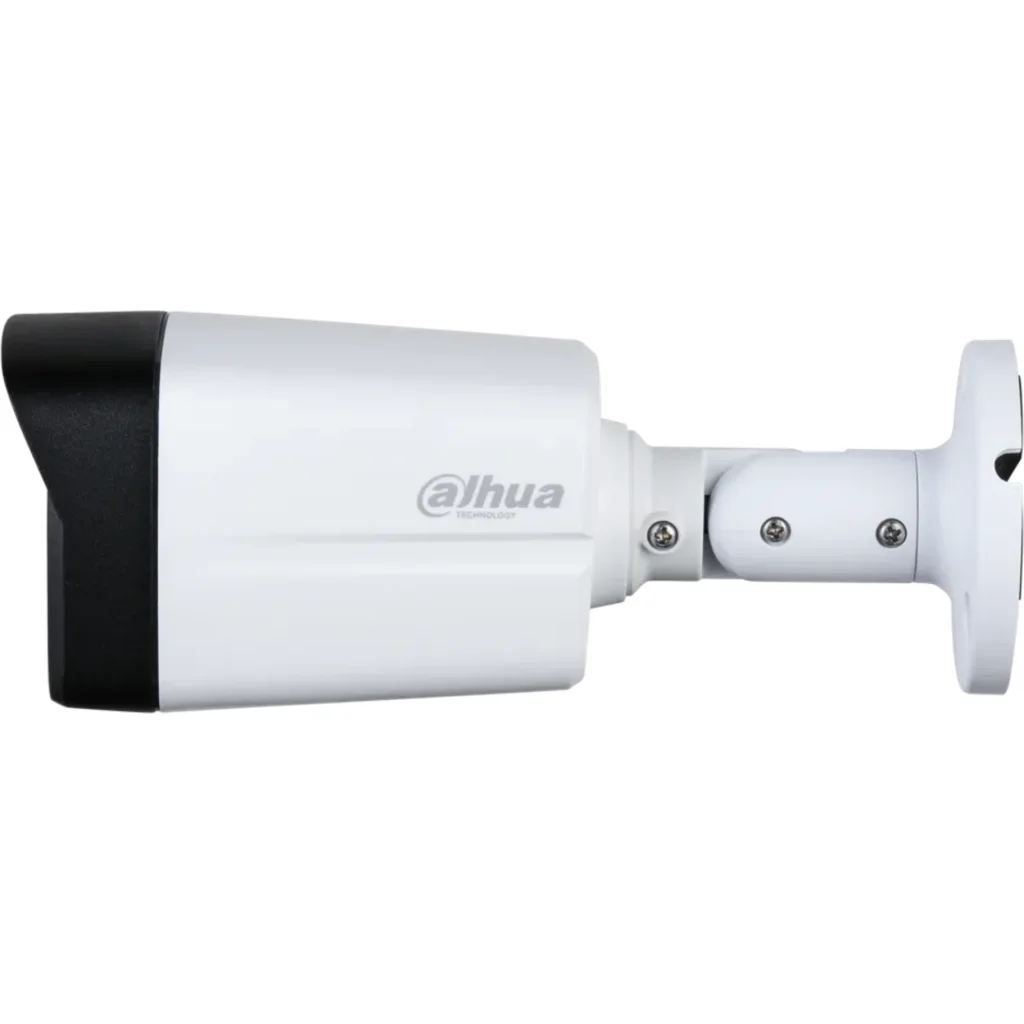DH-HAC-HFW1200TLMN-IL-A-0280B-S6. camara Analoga Dahua tipo bullet de 2MP con doble iluminacion de hasta 40m lente fijo de 2.8mm Microfono incorporado proteccion IP67.