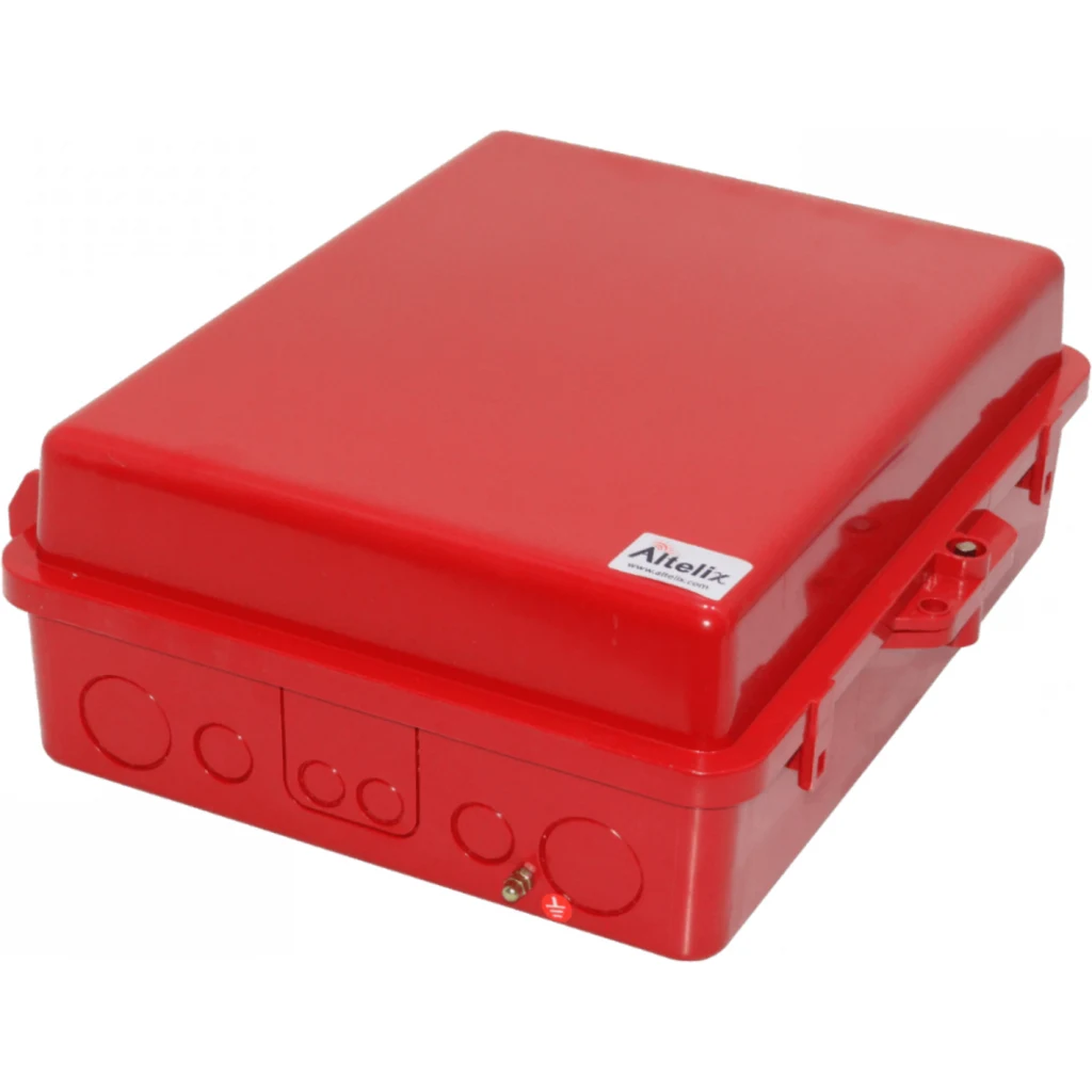 ALTELIX Roja 355x280x127mm IP55 Caja Exterior NEMA3 PC+ABS