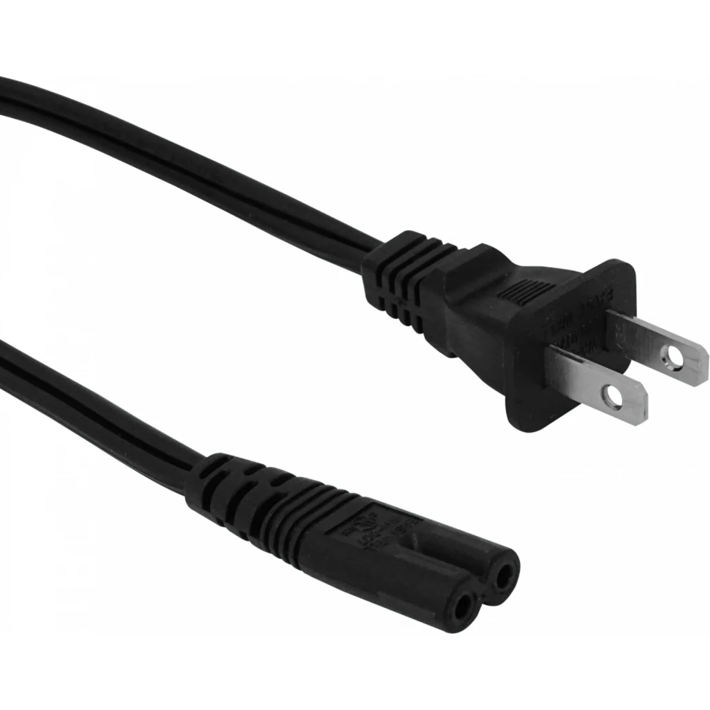 Imagen 1 de Americano-Macho a Tipo-8-C7-Hembra Cable poder 1,4mt 140cm sin-Tierra