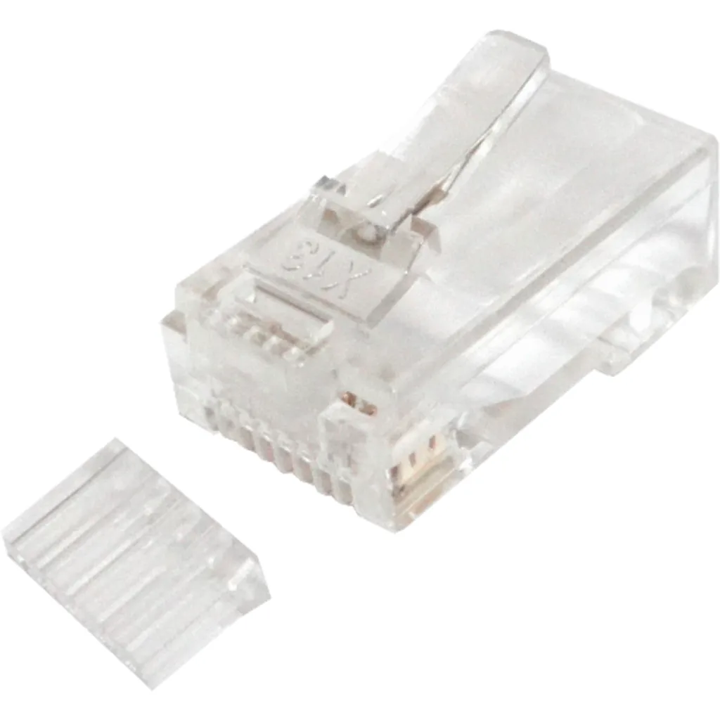 Imagen 3 de Conector RJ-45 CAT6 UTP  P/UNIFILAR 100 Unidades - LINKMADE
