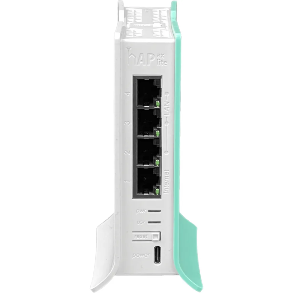 MIKROTIK 4-1000 2,4GHz AX600 Gen6 4,3dBi L4 inc5V/12W Type-C L41G-2axD