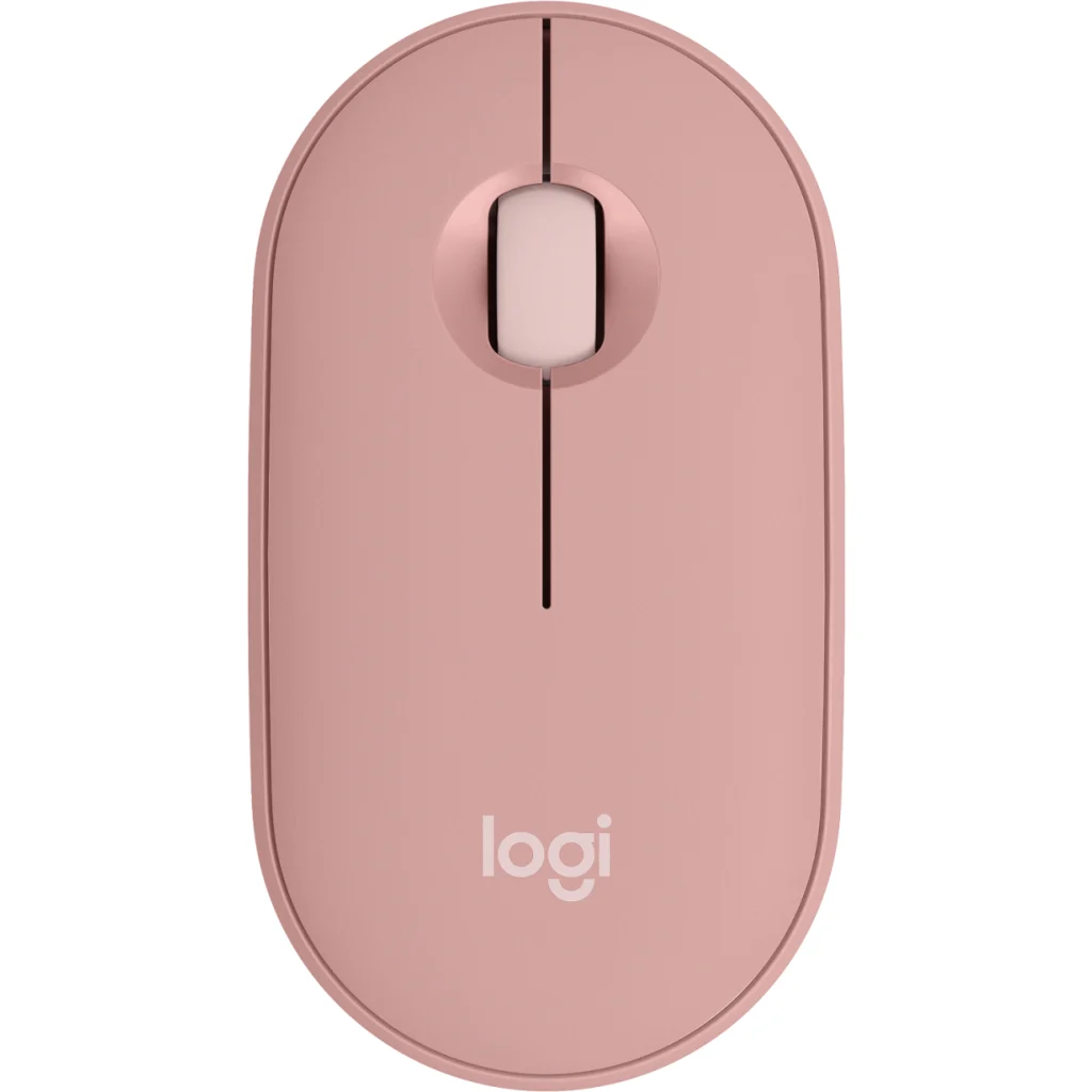 Imagen 1 de Mouse Inalámbrico Logitech Pebble 2 M350S, Óptico 4000DPI 3 Botones Rosado