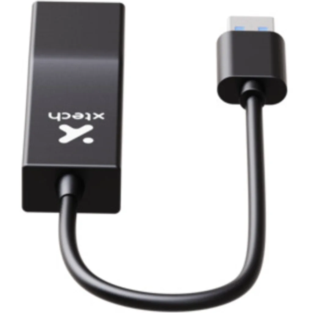 Imagen 5 de Adaptador de Red USB 3.0 a LAN RJ-45 PVC 28AWG Longitud de cable 17 cm