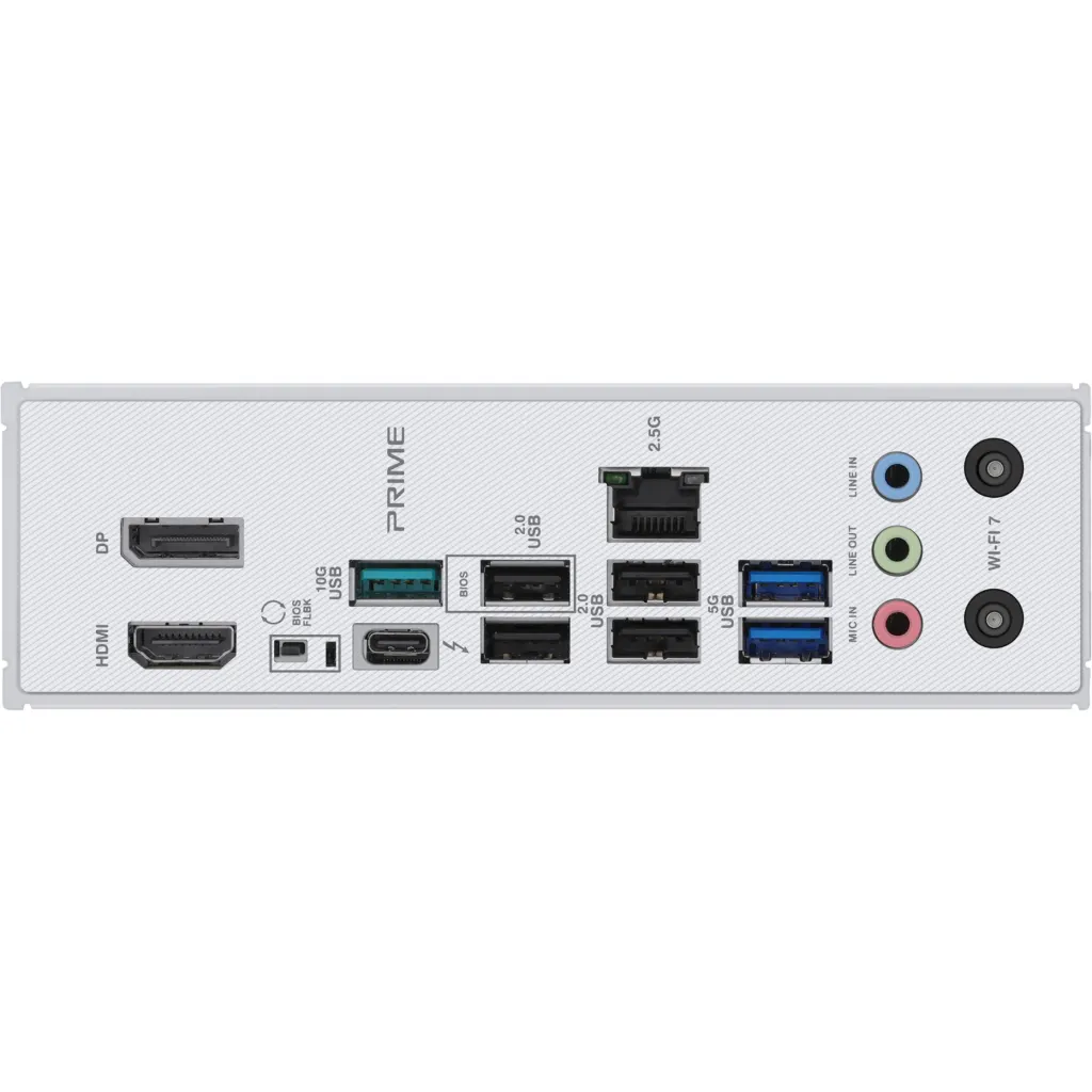 Imagen 7 de Tarjeta Madre Asus PRIME Z890-P WIFI LGA1851 4*DDR5 4*M.2 DP HDMI ThB USB-C